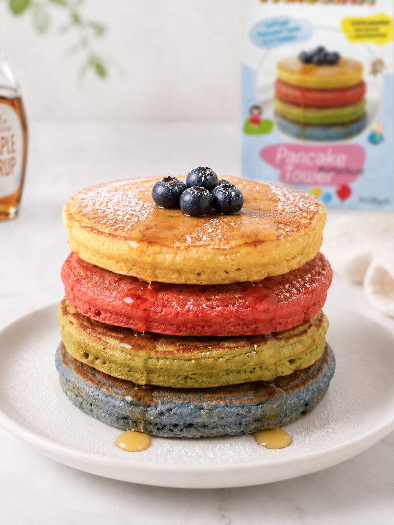 Pancaketurm 4 Farben